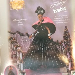 Happy Holidays Barbie 1998 Mattel